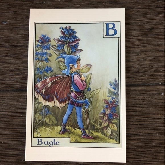 Garden Flower Fairies by: Cicely Mary Barker postcard set #8 - Picture 6 of 7